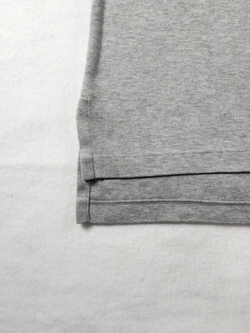 Vintage Polo Ralph Lauren Interlock Cotton Polo Shirt Gray Men's M 90s Y2K